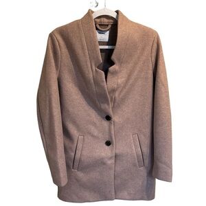 Old‎ navy pink pea coat NEW pockets no tags heather pink gray small